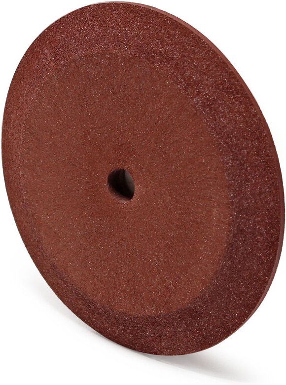 Wiltec - Ersatzteil für Sägeblatt Schärfgerät - Keramik-Schleifscheibe - Ersatz Schleifscheibe ø 105 mm / 10 mm, keilför...