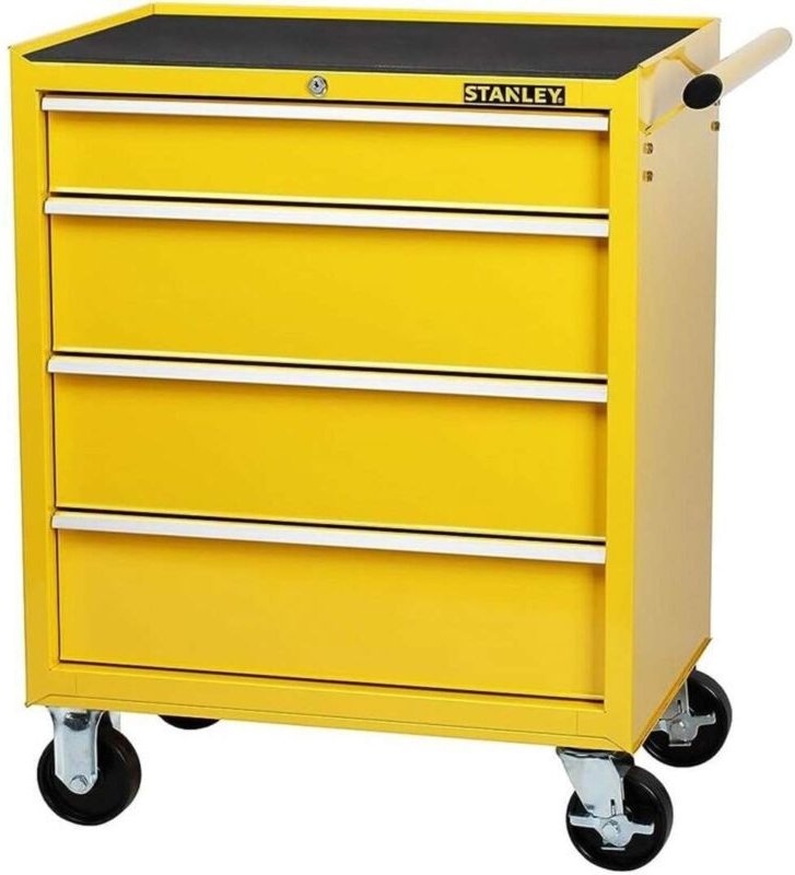 Stanley - Zubehör - Werkstattwagen, 4 Schubladen STMT1-75063