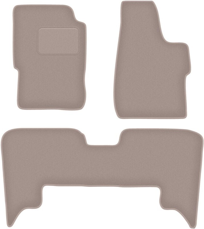 Beige Veloursmatten für: Isuzu Trooper II SUV (1992-2002)