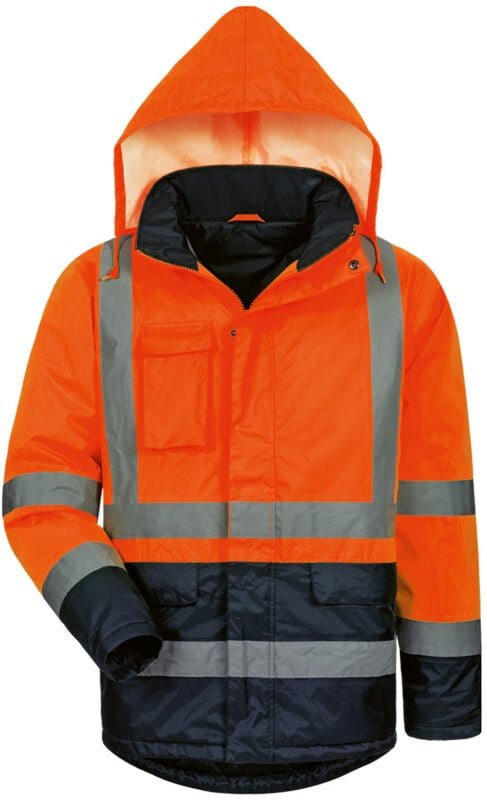 STEFAN Warnschutz-Parka Orange/Marine Größe XL(58/60)