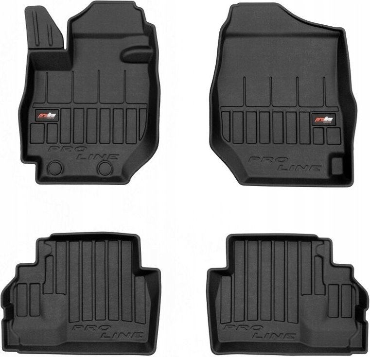 GUMMIMATTEN UND FUSSMATTEN SUZUKI Jimny 4 ab 2018 - 3D MULDE