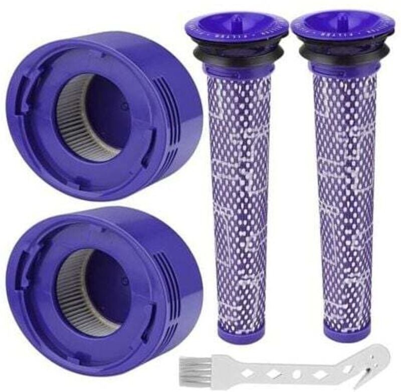 Ahlsen Filter für Dyson V8/V7, waschbare Ersatzfilter für Dyson V7/V8 Absolute und Animal Staubsauger, Dyson V8 Staubsau...