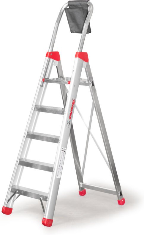 Lady5 Leiter, Aluminium Professional 5 Stufen - Dr Lady5