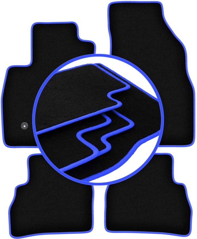 CARLUX-BLUE Automatten für: Fiat Doblo III Kombivan (2021-)