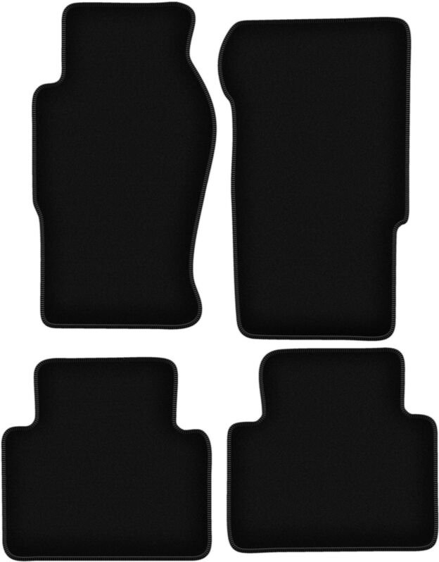 Thumbnail - BASIC schwarze Veloursmatten für: Nissan Patrol Y61 GU GR Offroad (1998-2004)
