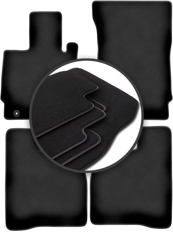 Premium Autoteppiche für: Mercedes W221 S-Klasse Limousine lang (2005-2013)