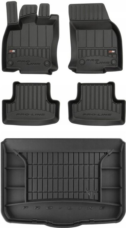 Thumbnail - 3D SET Fußmatten und Kofferraummatte Audi Q2 ab 2016 - D