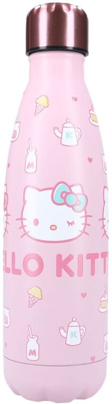 Hello Kitty - 700ml Edelstahl Trinkflasche – Auslaufsichere Wasserflasche für Schule & Freizeit