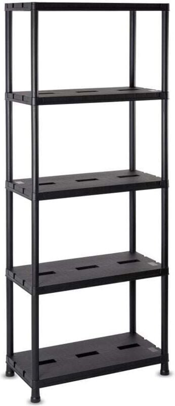 Kunststoffregal 84/5 180 x 80 x 40 cm 5 Kunststoffböden 250 kg Kunststoffregal