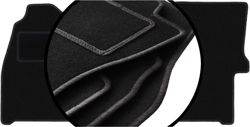 Komplettset Veloursmatten für: Volkswagen Crafter Kastenwagen (2006-2019)