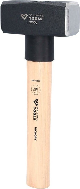 Thumbnail - Brilliant Tools - Fäustel mit Hickory-Stiel, 2000 g