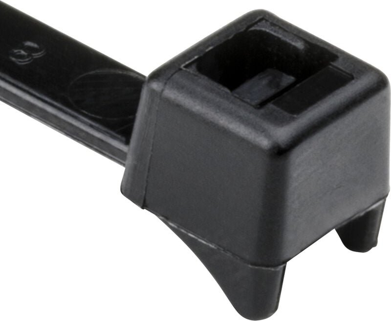 Hellermanntyton - 112-52112 CTT60R-PA66HS-BK Kabelbinder 205 mm 4.70 mm Schwarz Hitzestabilisiert 100