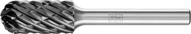 PFERD TOOLS Hartmetall Hochleistungsfrässtift STEEL Walzenrund WRC Ø 12x25 mm Schaft-Ø 6 mm HICOAT Stahl