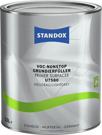 Standox VOC NONSTOP SPACHTEL U7580 WEISS PRIMER GREY 3,5 lt