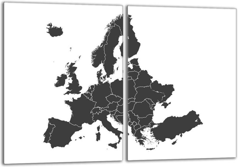 Glasschutzplatte für den Herd 2x40x52 Karte