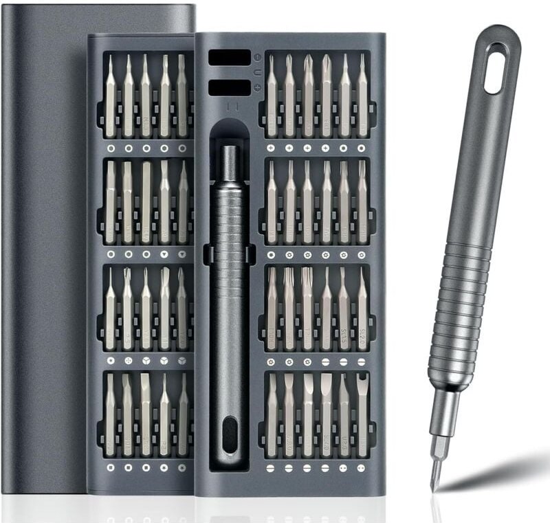 Präzisions-Schraubendreher-Set, 51-in-1-Brillenschraubendreher, kleiner Schraubendreher, magnetischer Schraubendreherhal...