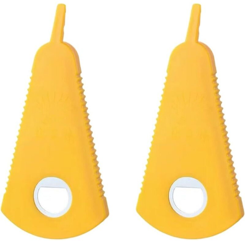 Lntyq - Manueller Dosenöffner, 2 Stück, multifunktionaler Flaschenöffner, rutschfester Glasöffner, Küchenhelfer, für ver...