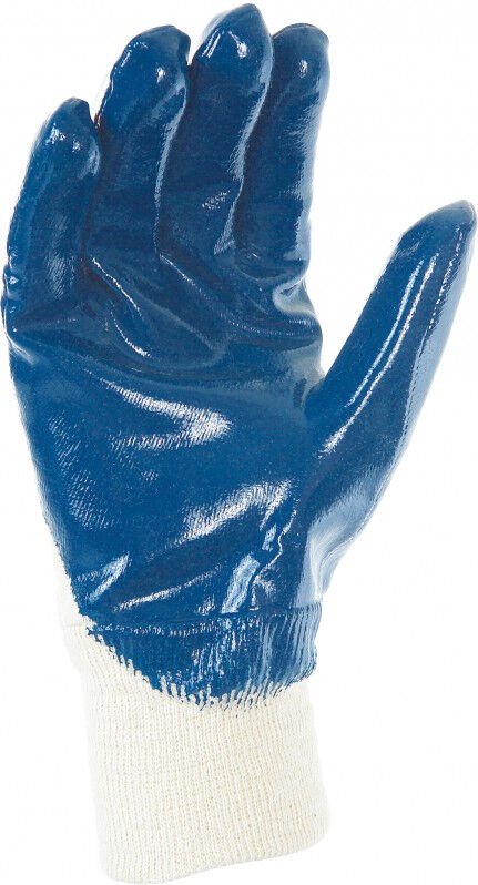 Thumbnail - Vollbeschichteter Handschuh mit Moltonträger 100% Baumwolle SINGER - Schwere Arbeiten in feuchten Umgebungen - Größe 10 ...