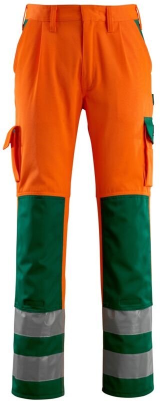 Mascot SAFE COMPETE Warnschutzhose Olinda Gr. 46 orange/grün