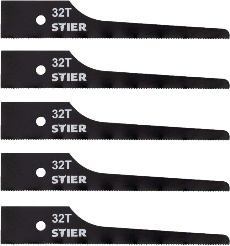 Stichsägeblatt für STS-100 32 Zähne 5 Stk - Stier