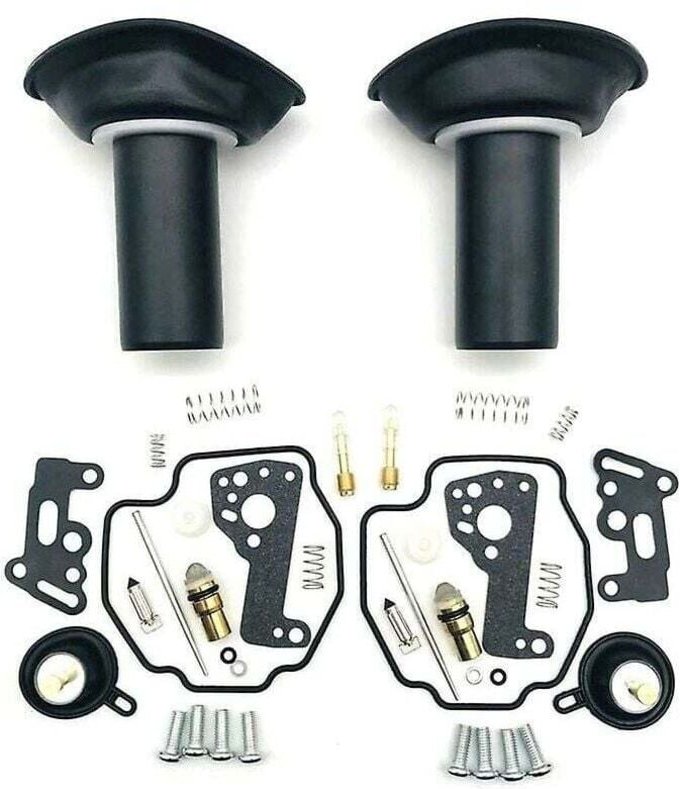 Aiperq - Vergaser-Reparatursatz für Yamaha Virago Xv535 1990–2001 Xv 535 Kolbenmembran