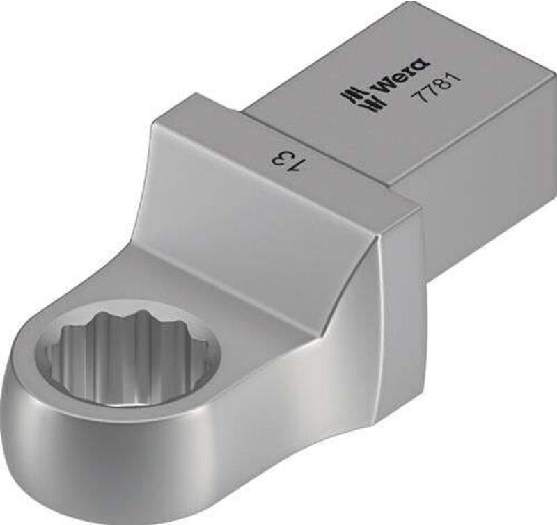 Einsteckringschlüssel 7781 Schlüsselweite 24 mm 14 x 18 mm CV-Stahl