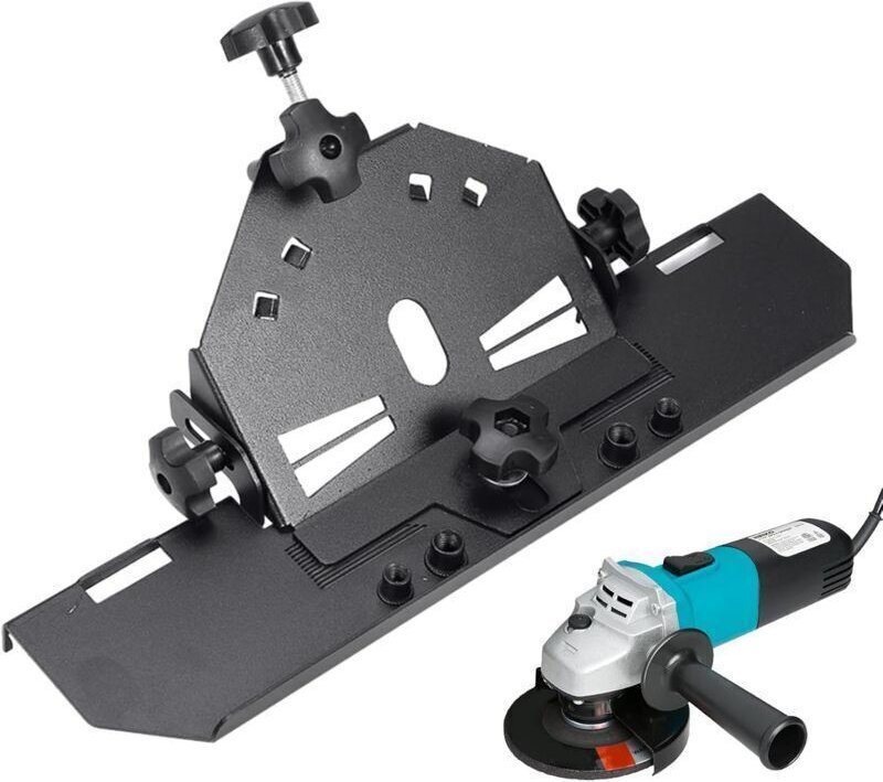 Winkelschleifer-Fasenhalter, Keramikfliesen-Fasenwerkzeug, 45-Grad-Winkelschneidwerkzeug, Schneidehilfe/Fase Typ 125 [Sc...