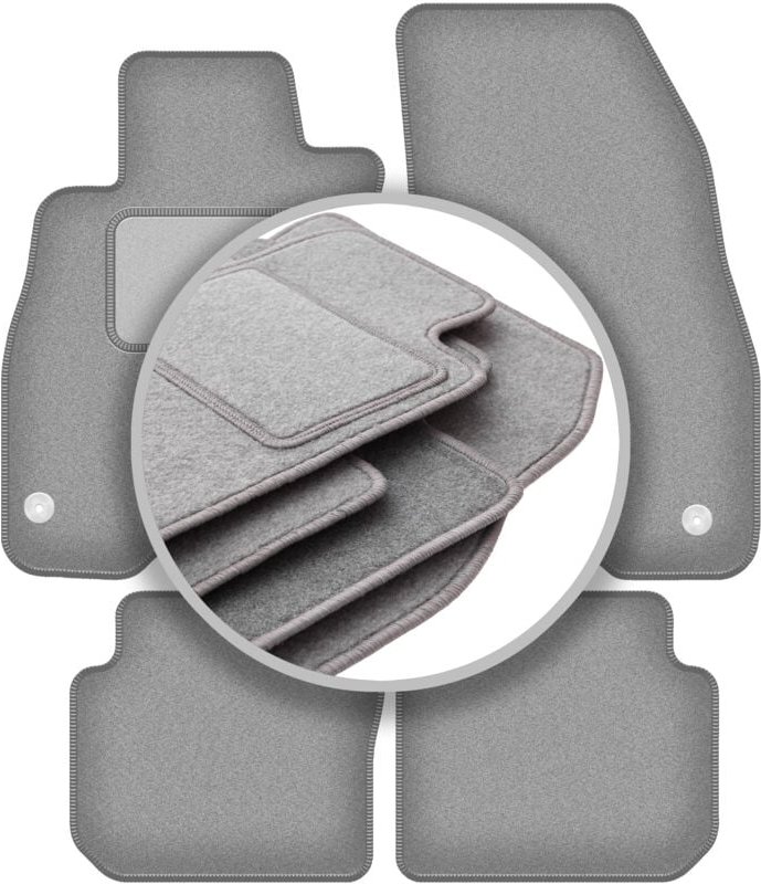 Graue Automatten für: Fiat Punto 12' Fließheck (2012-2018)