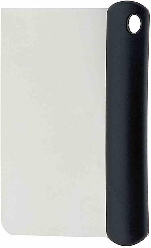 Teigschaber schwarz 13,5 x 8,5 cm