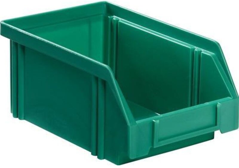 Sichtlagerkasten lk L160/140xB105xH75mm ps grün