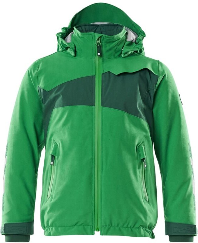 Accelerate Winterjacke für Kinder mit cli Futter, atmungsaktiv, wind- und wasserabweisend Gr. 128 grasgrün/grün - Mascot