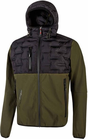Hybrid-Arbeitsjacke SPOCK - Dunkelgrün L