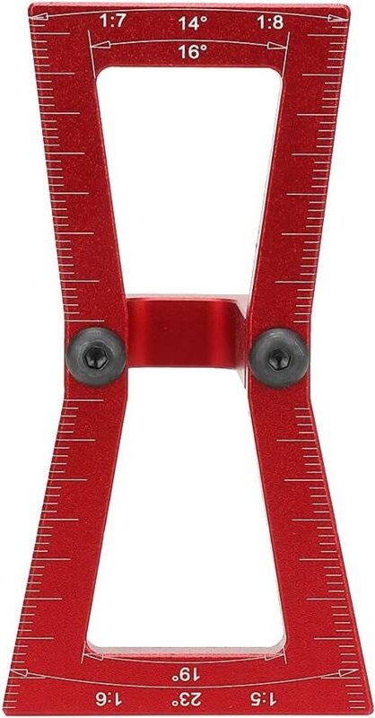 Schwanzmarkierung, Führungsschablone, Maßstab, Legierung, Holzbearbeitungslehre, Markierung, genaues Verbindungswerkzeug...