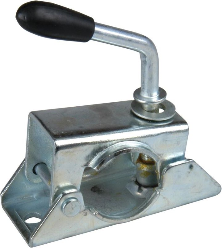 Aougo - Klemmschelle für Krücke für Anhänger und Stützrad 48 mm