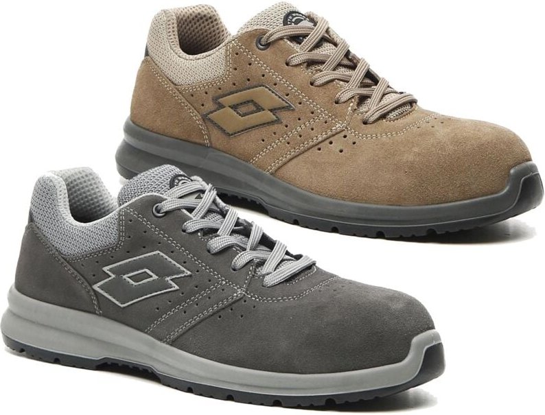 Lotto RACE 401 S1P SRC Sicherheitsschuhe - 44 EU - Beige