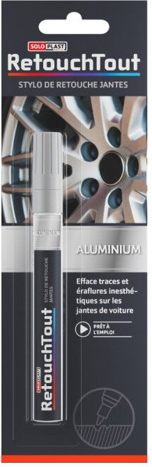 Felgenretuschierstift Soloplast Aluminium - 10ml