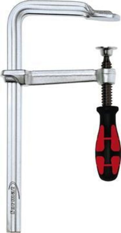 Ganzstahl-Schraubzwinge 600x120mm 2K-Griff - Format