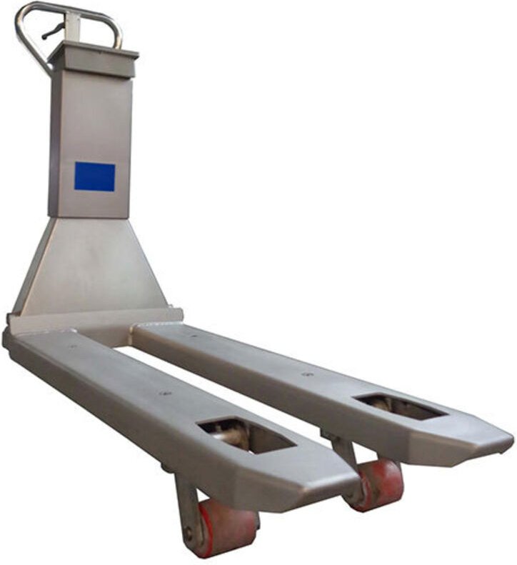 Wiegehubwagen aus Edelstahl 304 – Einfachrolle – 2000 kg - TMB20/S/304