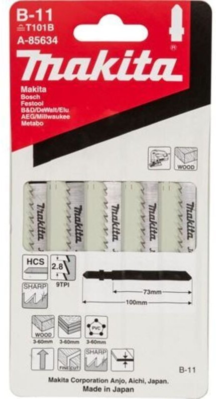 A-85634 Stichsägeblatt B-11 - Makita