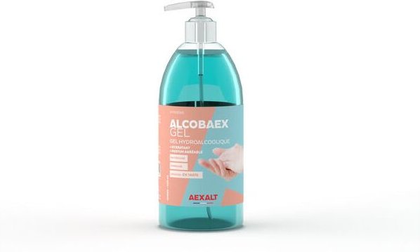 Aexalt - alcobaex hypoallergenes hydroalkoholisches Gel – 100-ml-Flasche – GH653