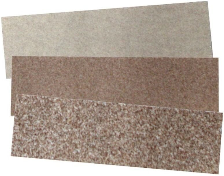 3 Korund-Schleifblätter (Körnung 80 - 150 - 240) Maxicraft