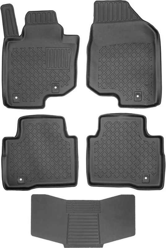 ARISTAR 603743 Fußmatten + Bezug 251992 – Ssangyong Torres EVX U100 SUV 2024- (elektrisch) – STOP. ÖSE VORNE UND HINTEN ...