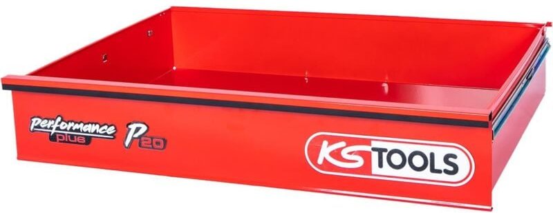 Schublade mit Logo und Kugelführung zu Werkstattwagen P20, 785x568x145 mm