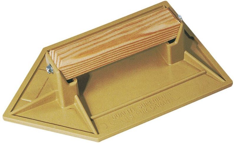 TALIAPLAST- 300107 ABS 14 x 8CM SPITZE GELB