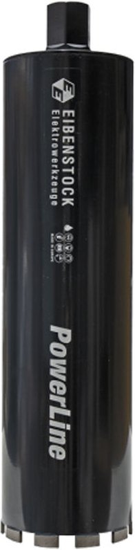Diamant-Nass-Bohrkrone 1 ¼' PowerLine ø 132 mm, Nutzlänge 450 mm, 10 Segmente - Eibenstock