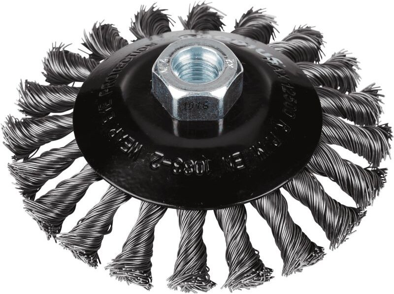 Thumbnail - RHODIUS SKBZ, 8 Stück, 115 x 15 x 20 x M14 mm, Kegelbürste