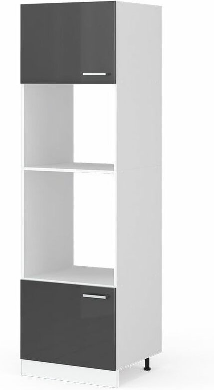 Vicco - Küchenmöbel R-Line, Anthrazit Hochglanz, 60 cm