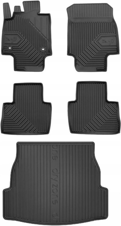 SET 77 Fußmatten und Fußmatte Toyota RAV4 5 ab 2019- g sm