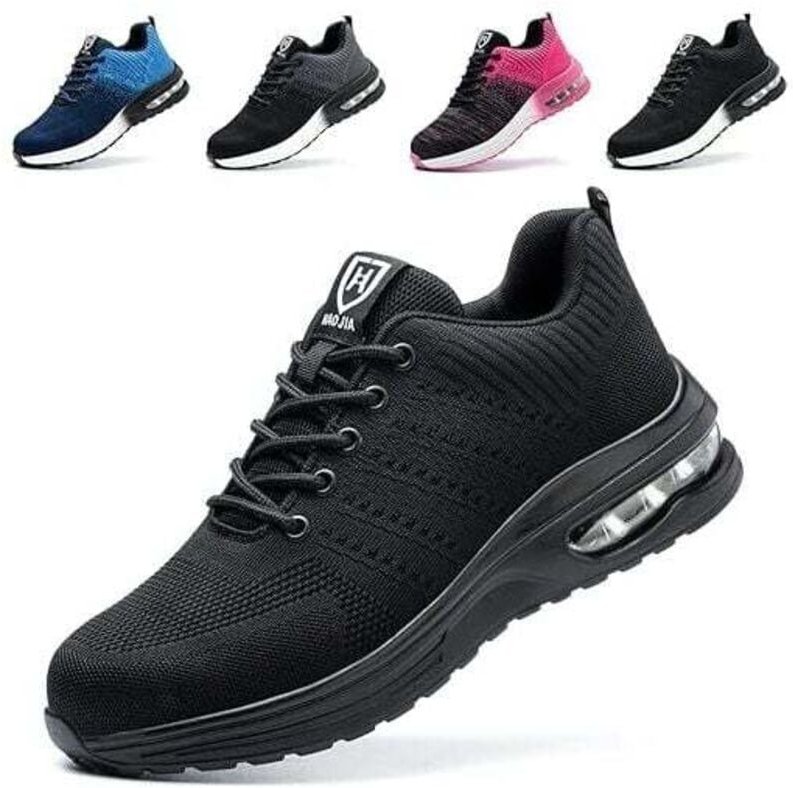 Sicherheitsschuhe-Sicherheitsschuhe Herren Damen Leichte Bequeme rutschfeste Sicherheitsturnschuhe,43-RAPANDA
