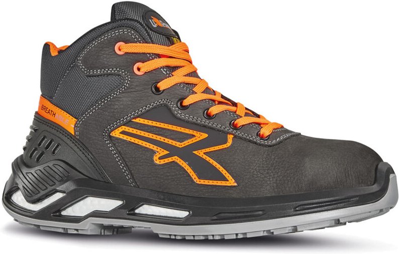 Hochsichere Sicherheitsschuhe LORD ESD S3 CI SRC - Grau/Orange 48